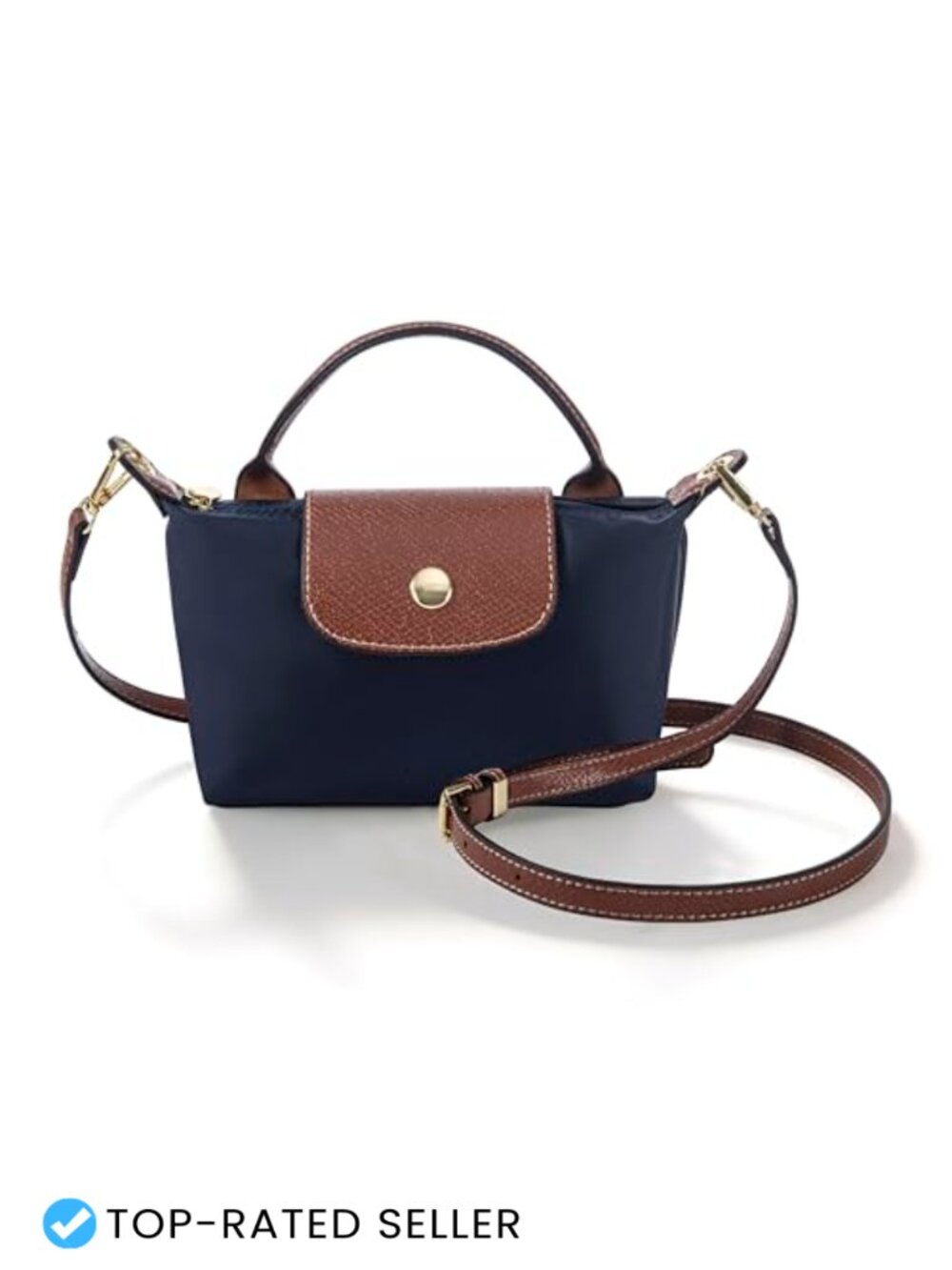 Nylon Crossbody Bag Adjustable Strap Mini Shoulder Handbag